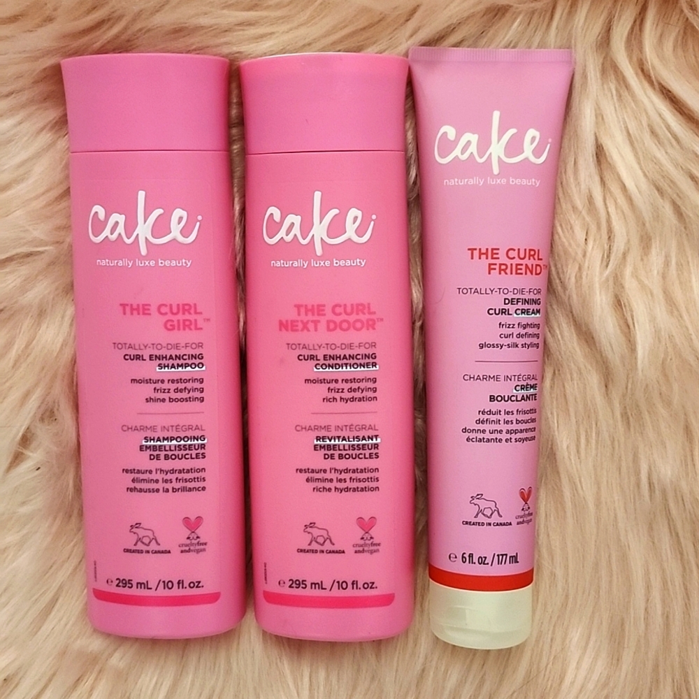Brand New ASSORTED CAKE THE CURL HAIR PRODUCTS-3CT